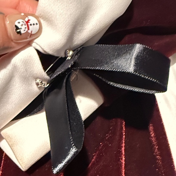 Velvet/velour Burgundy Dress by Eye Candy Sz.M - Picture 6 of 13